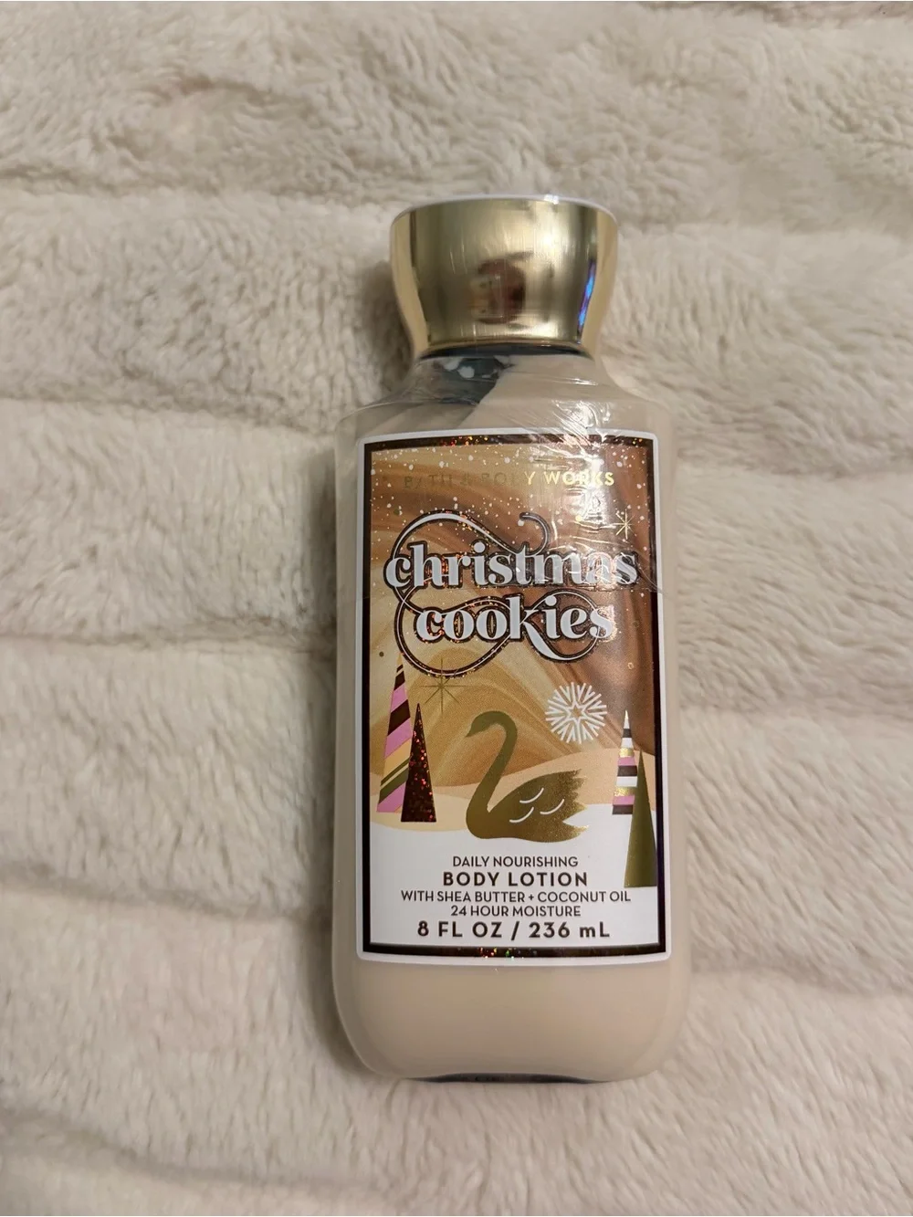 New Sealed Bath & Body Works Christmas Cookies 8 oz Lotion Rare Retired Scent